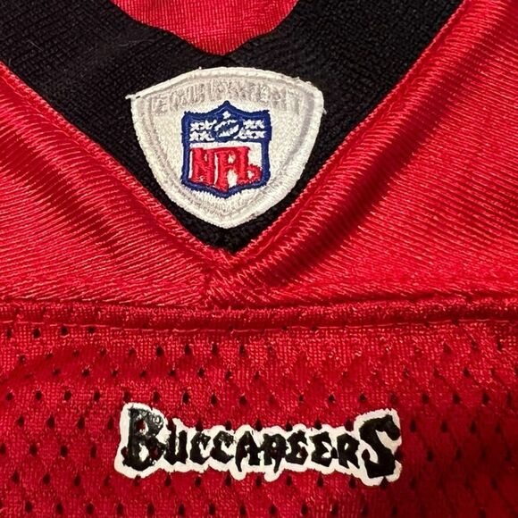 Vintage Reebok NFL Buccaneers Jurevicius #83 Jersey Toddler 2T Rare Y2K - Picture 10 of 11